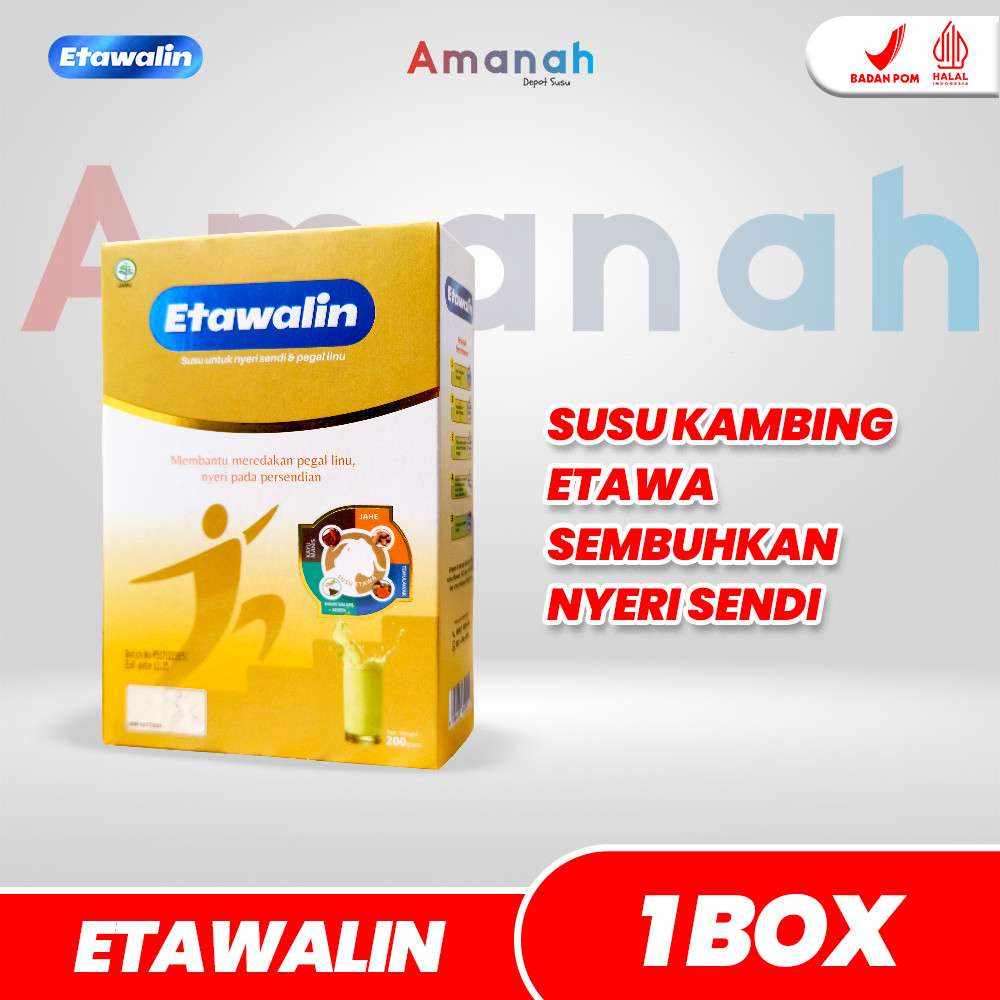 

Etawalin Paket 1 Box Susu Kambing Solusi Permasalahan Sendi dan Tulang Original Asli