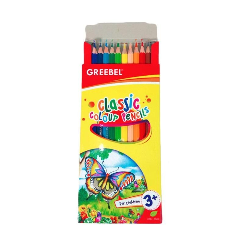 

(1pcs) Pensil warna greebel 12 panjang