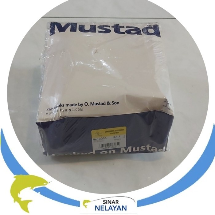 Kail mata pancing Mustad 2335 no 1