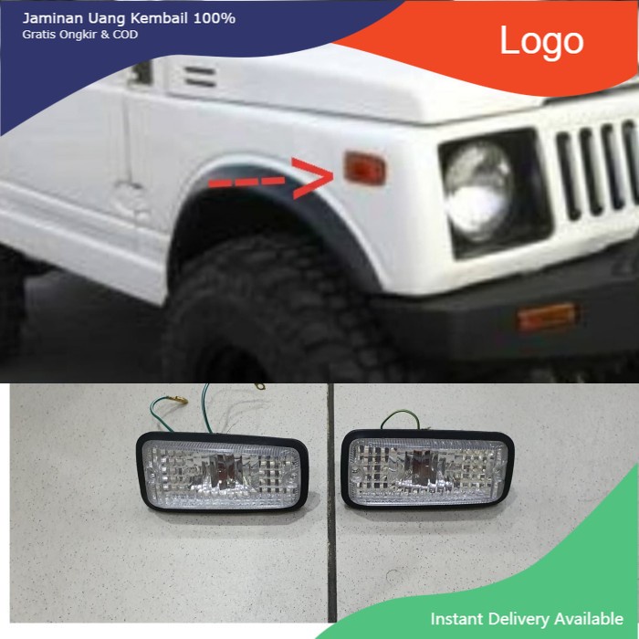Lampu sen samping kristal JIMNY KATANA Little