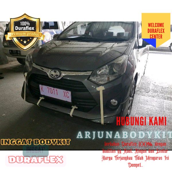 bumper BODY KIT NEW AGYA TRD 2018 1200 CC Bodykit toyota agya 1200cc body kit bemper GRADE-A
