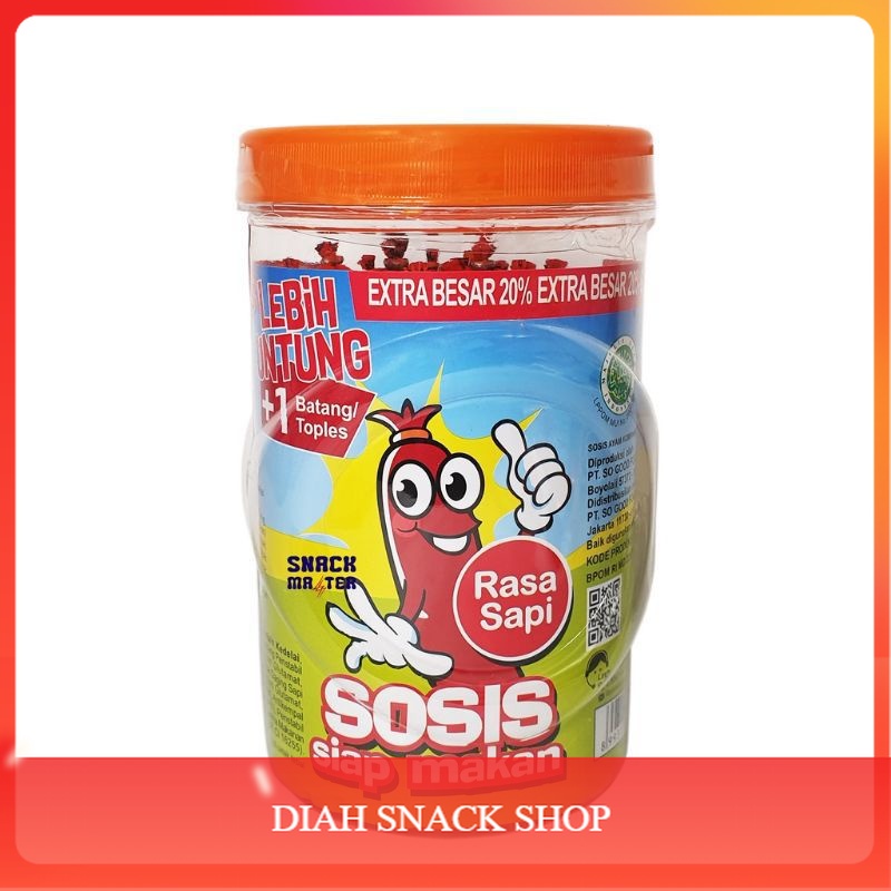 

Sosis So Nice Siap makan Toples isi 24+1