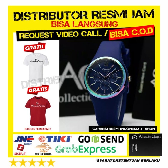 jam tangan wanita alexandre christie ac2773 2273bf 2273 garansi resmi