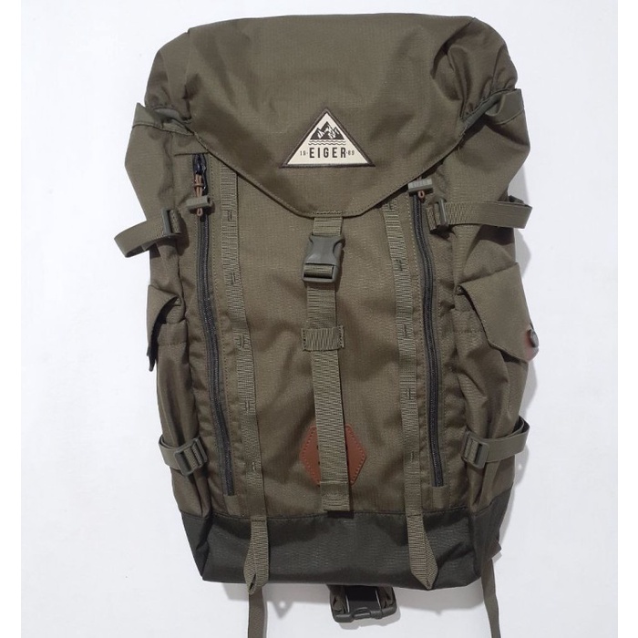 tas punggung pria wanita eiger migrate 2.0 35 liter rucksack backpack - Camel