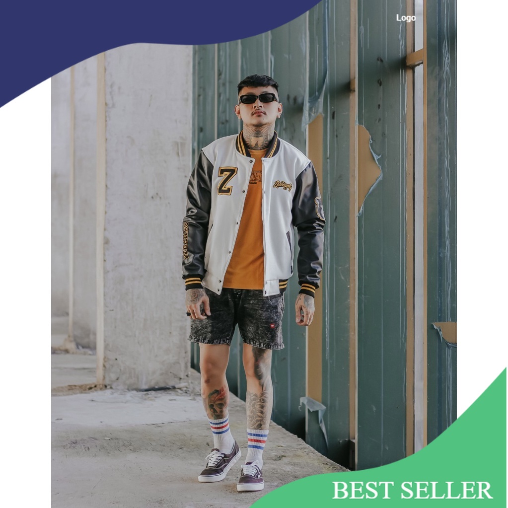 Jaket Varsity Baseball Varsity Jacket Vintage - Jaket Varsity Vintage - Jaket Baseball Pria - Jaket 