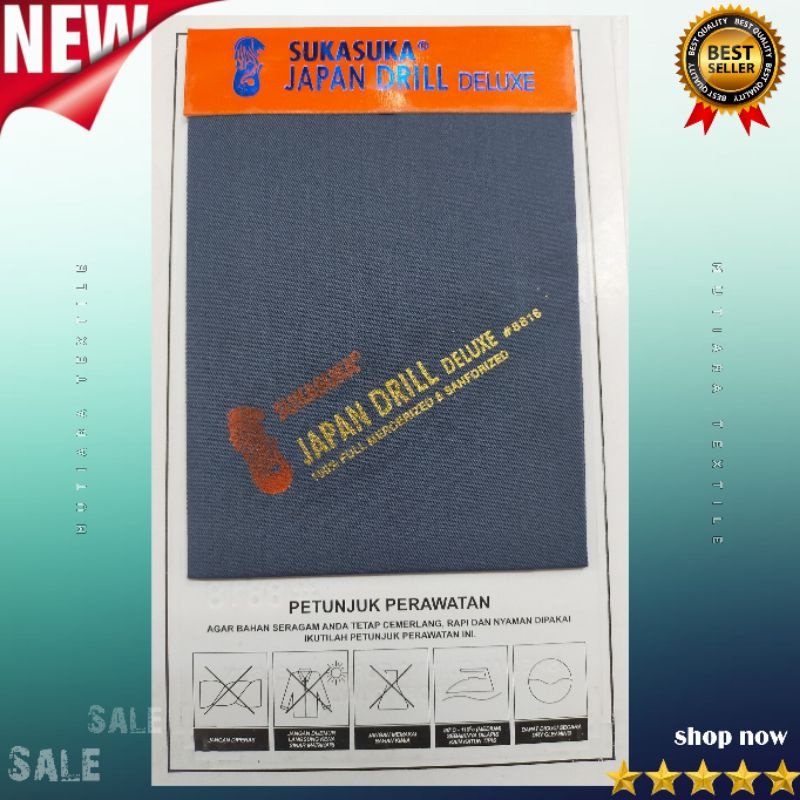 Bahan Kain Dril/Japan Drill/American Drill/Kain SERAGAM Pdh Pns Pdl