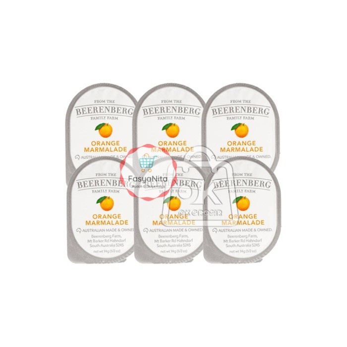 

Selai Beerenberg Farm / Beerenberg Australian Jam (6pcs x14gr) - OrangeMarmalade - FasyAnita Mart Denpasar