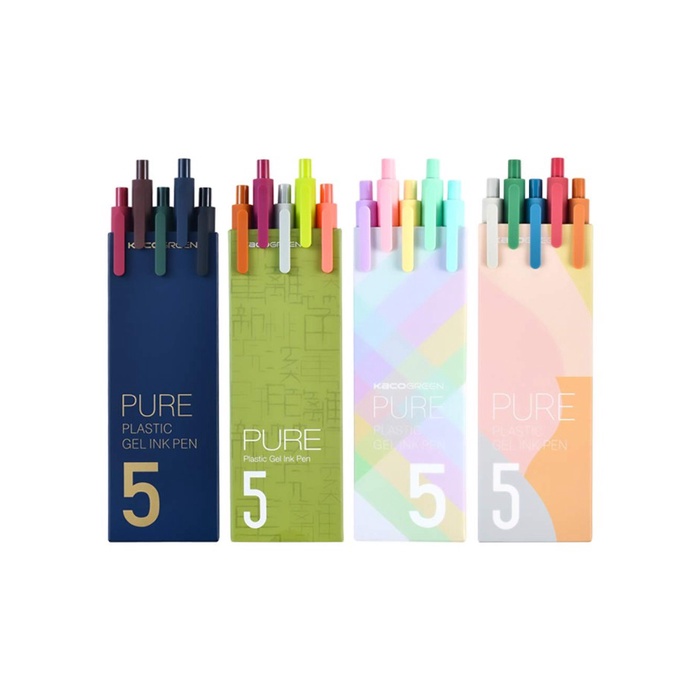 

Xiaomi Mi Pen Kaco 5pcs set Colourfull ink Gel pen / Xiaomi Mijia ORI