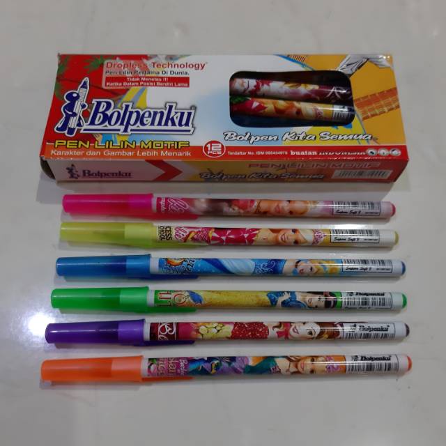 

Pulpen BOLPENKU 6 MOTIF (12pc)