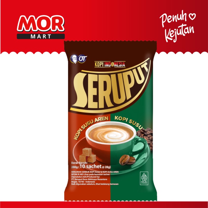 SERUPUT Kopi Susu Aren R&G 10x10g