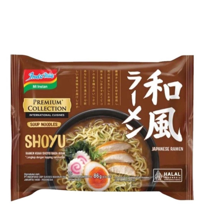 

Indomie Mie Instan Premium Japanese Shoyu Ramen [82 gr]