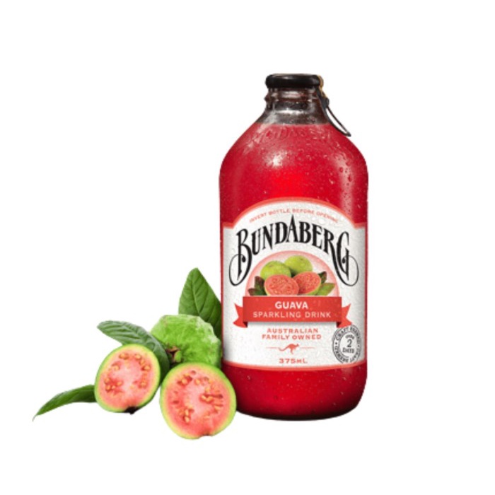 

✨PROMO✨ -Bundaberg Minuman Soda Guava 375 ml Soft Drink