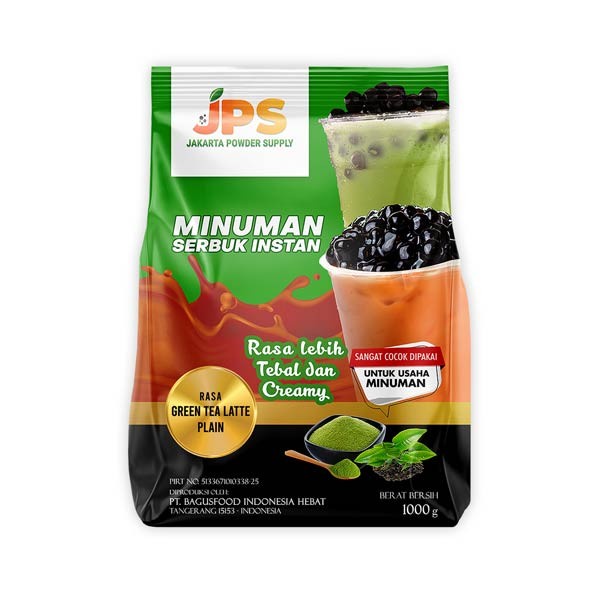 

✨PROMO✨ -JPS Bubuk Green Tea Plain (Bubuk minuman dan makanan)