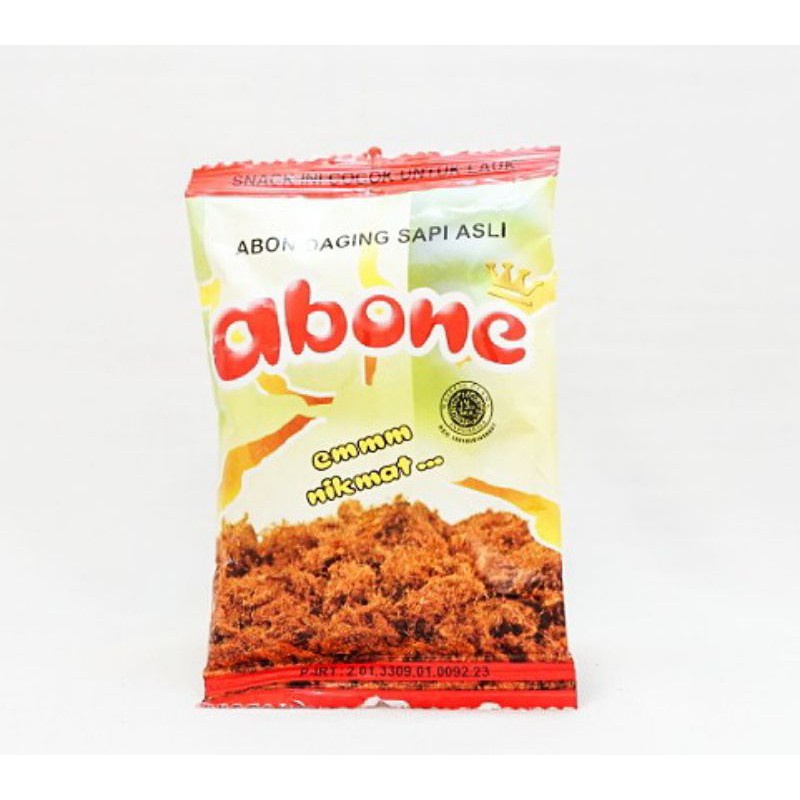 

abon sapi merk abone lancarjayafood
