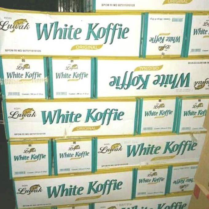 

kopi luwak white coffee saset 1 dus