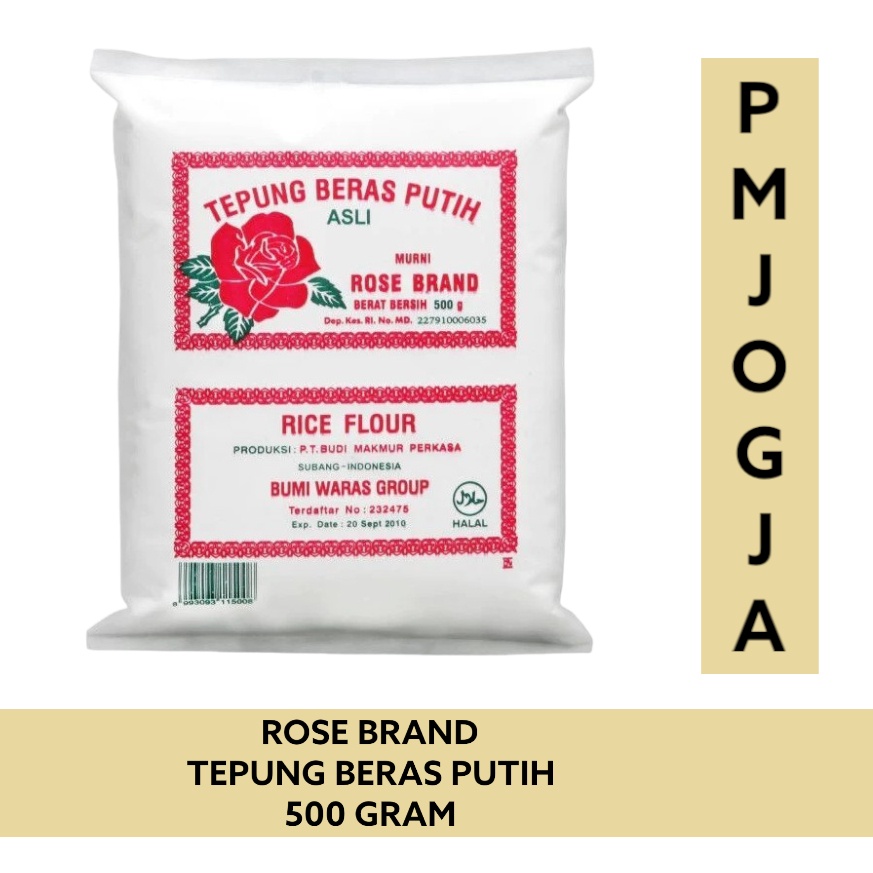 

Rose Brand - Tepung Beras Putih 500 gram 200gr