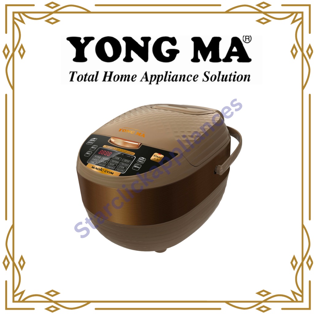[BARU 2024] YONG MA Rice Cooker Digital SMC-8027 / SMC 8027 / SMC8027 Upgrade [2 Liter] [Garansi Res