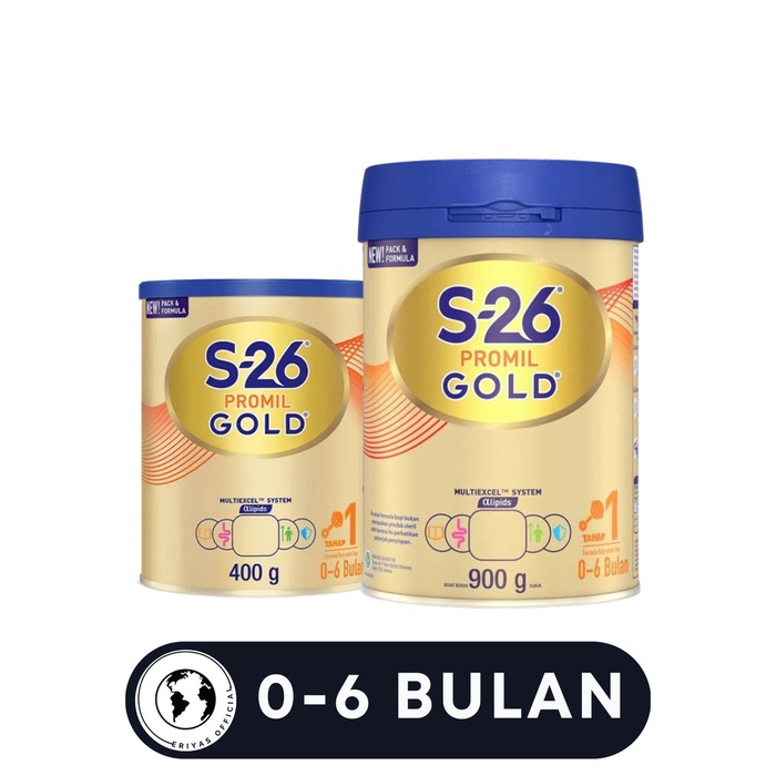 Susu S-26 Promil Gold 1  0-6 Bulan - 400