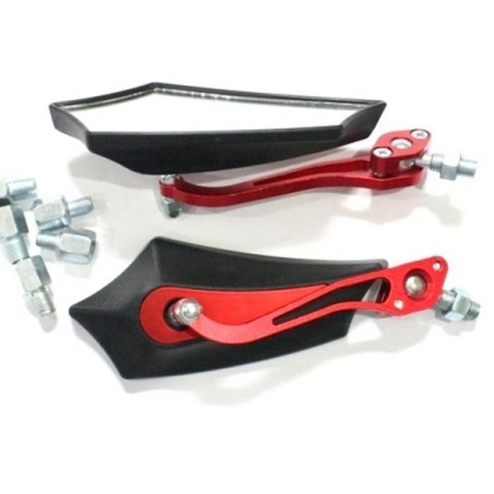 Sepion Batman kaca spion motor honda beat vario cb megapro supra - Merah