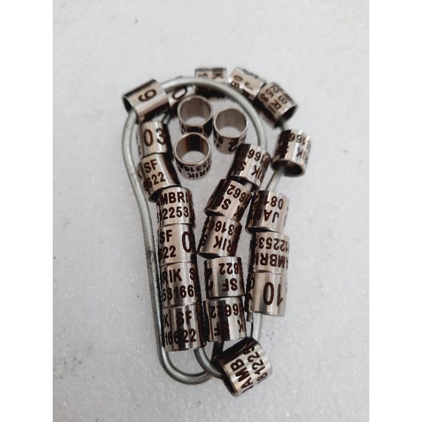Ring baja laser/cincin  burung merpati/Ring baja slim/ring burung baja polos/ring baja pendamping/ r