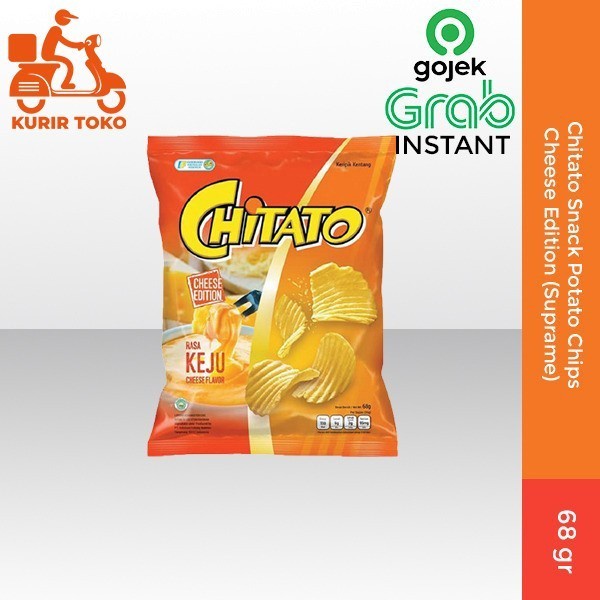 

Chitato Snack Potato Chips Cheese Edition (Supreme) 68g