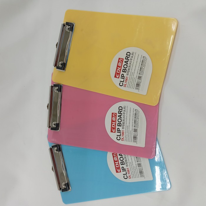

Papan Jalan Papan Ujian Clip Board Alas UJian Penjepit Kertas-DL1061