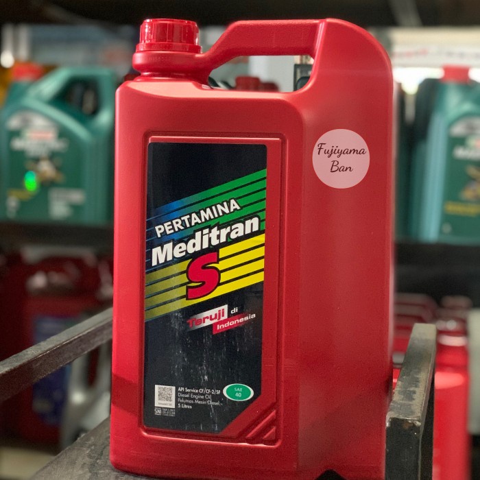 Oli Mesin Pertamina Meditran S 40 (5 Liter) (DIESEL)