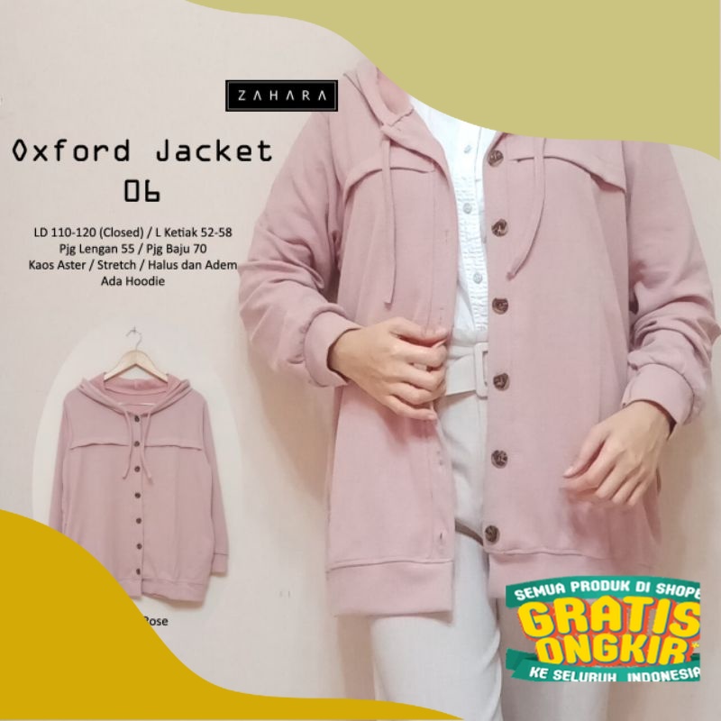 Jacket Hoodie Jaket Basic Polos Panjang Wanita / Jaket Cardi Full Kancing Aktif Tebal Adem Casual Ko