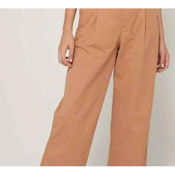 DW050 Celana Wide Leg Gap - Brown
