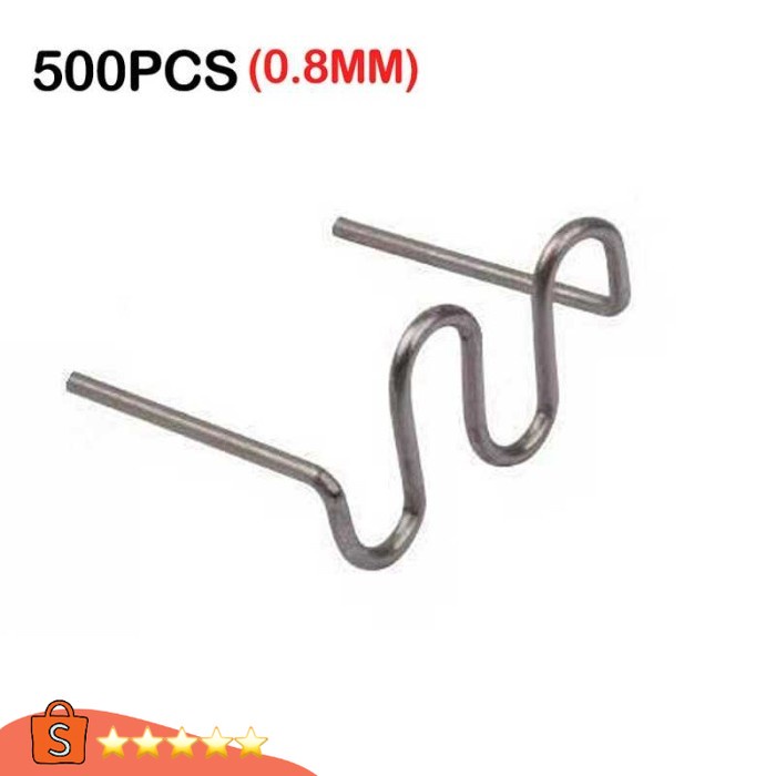 Kawat Refill Solder Las Tembak Plastik Isi 500 Pcs  - E 0.8 MM