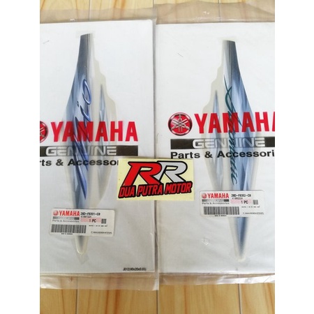 grafik graphic grapik sticer stiker sticker striping body tameng depan original ori yamaha mio smile