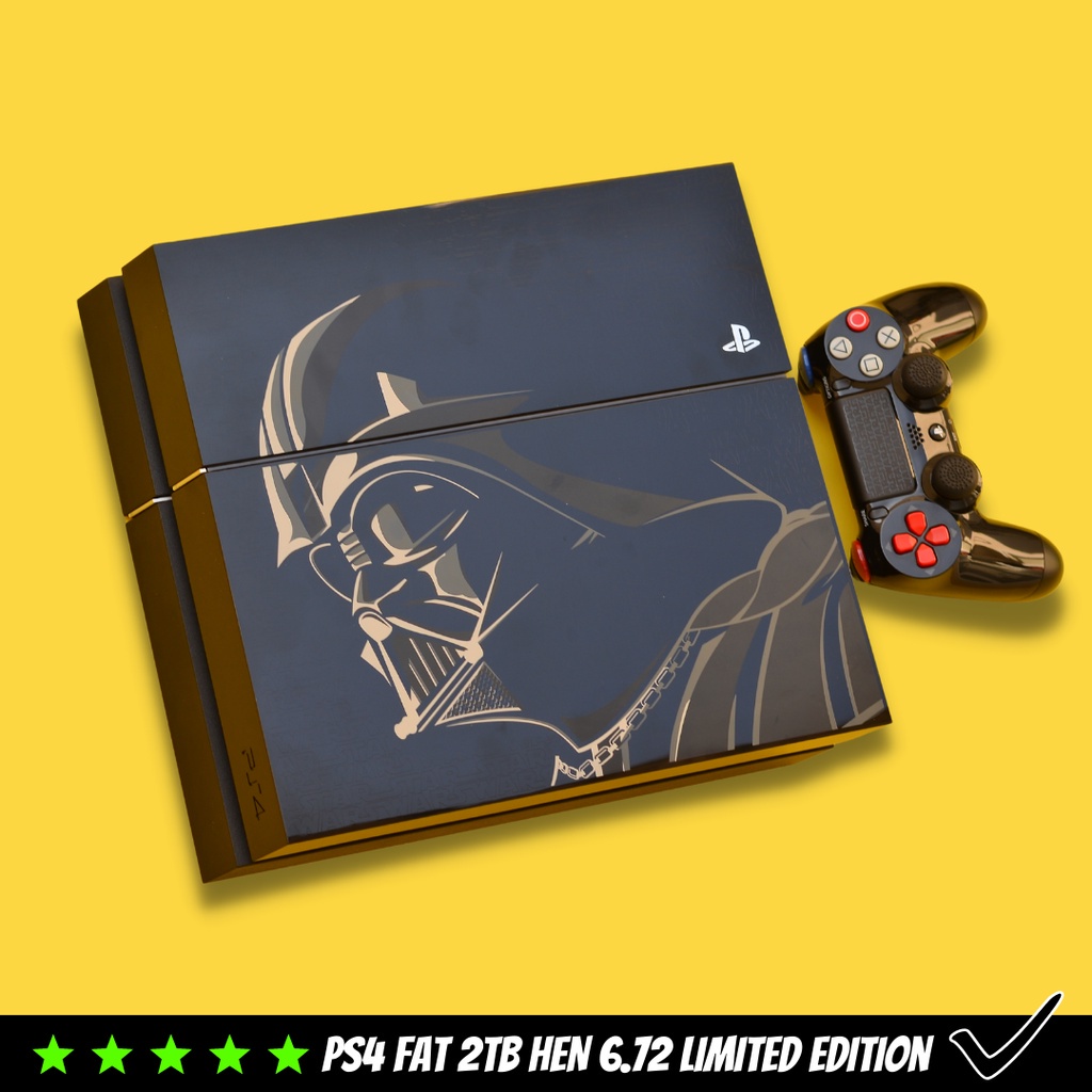 promo spesial Playstation 4 PS4 FAT 2TB HEN 6.72 Fullgame Full Game Second Bekas Limited Edition Star Wars Darth Vader