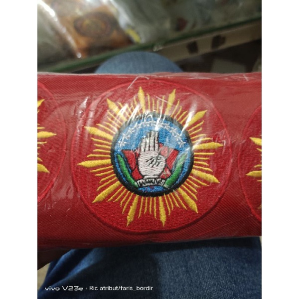 Bordir tapak suci logo tapak suci badge tapak suci patch emblem