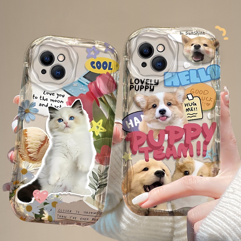 Hp IPhone 11 Transparent Case for Redmi 12 12c 10 10c 9 9a 9c Redmi Note 8 9 10 11 12 Pro Max 4G 5G 