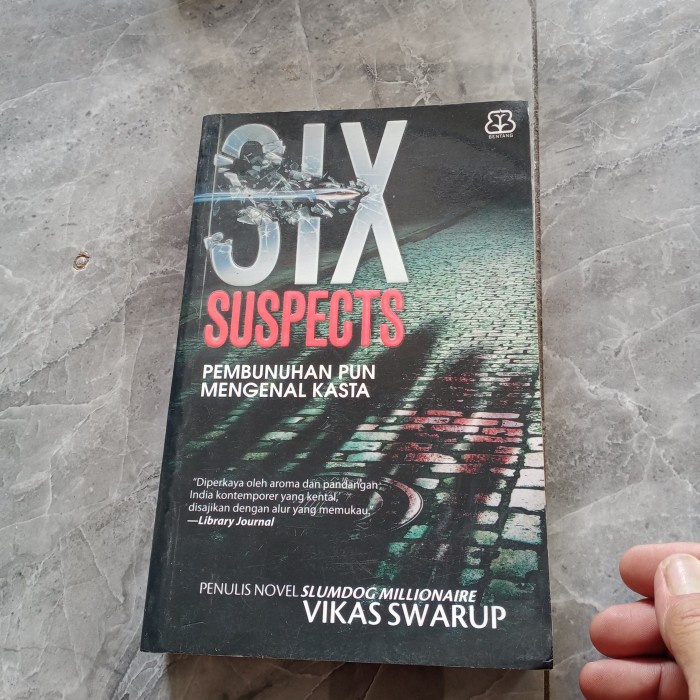 SIX SUSPECTS PEMBUNUHAN PUN MENGENAL KASTA-VIKAS SWARUP-P1