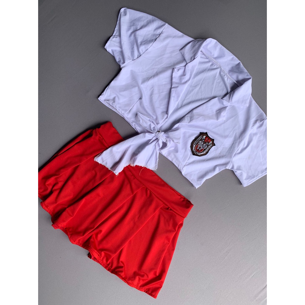 Kostum Karnaval SD Seksi Setelan Wanita Nyaman Bahan Dari  Spandek