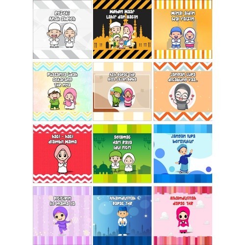 

==PROMO == AMPLOP LEBARAN MURAH 2023 / AMPLOP LEBARAN PERMEN MOTIF - KECIL