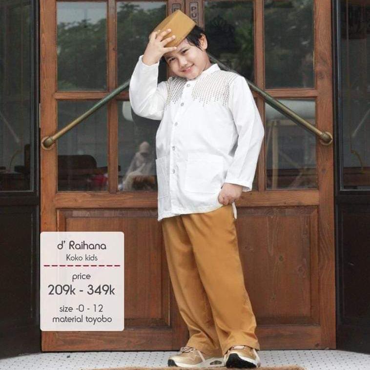 Dannis Size 11 / Busana Muslim Anak Laki-laki No.11