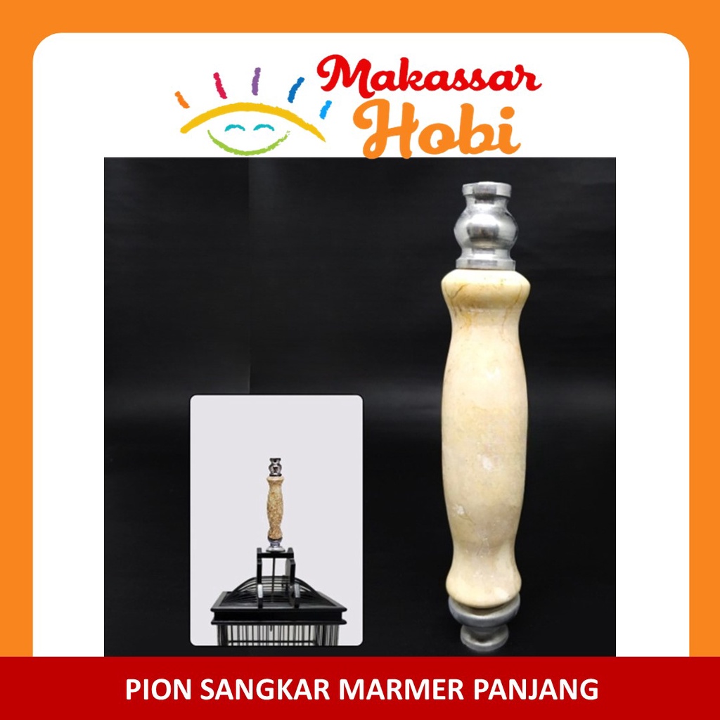 Pion Sangkar Marmer Panjang Kandang Burung Pleci Lovebird Kenari Murai