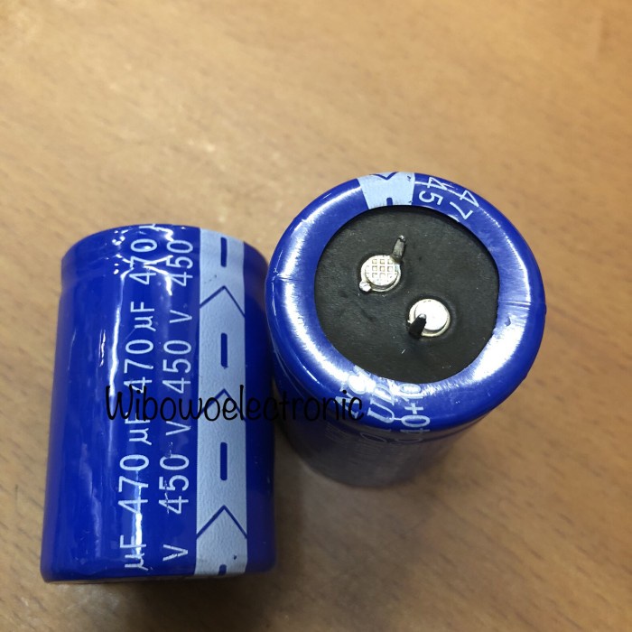 Capacitor elco 470uf 450v elko 470uf 450volt