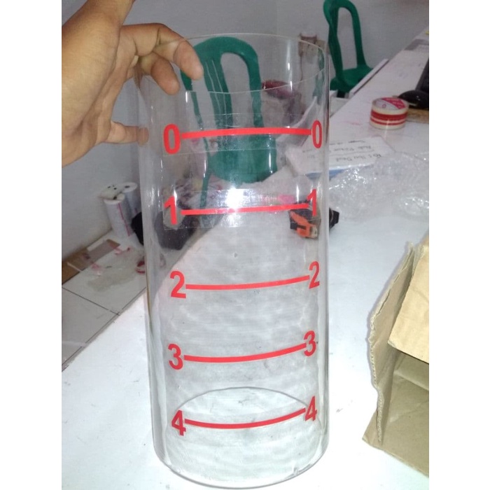 Tabung Kaca pertamini manual