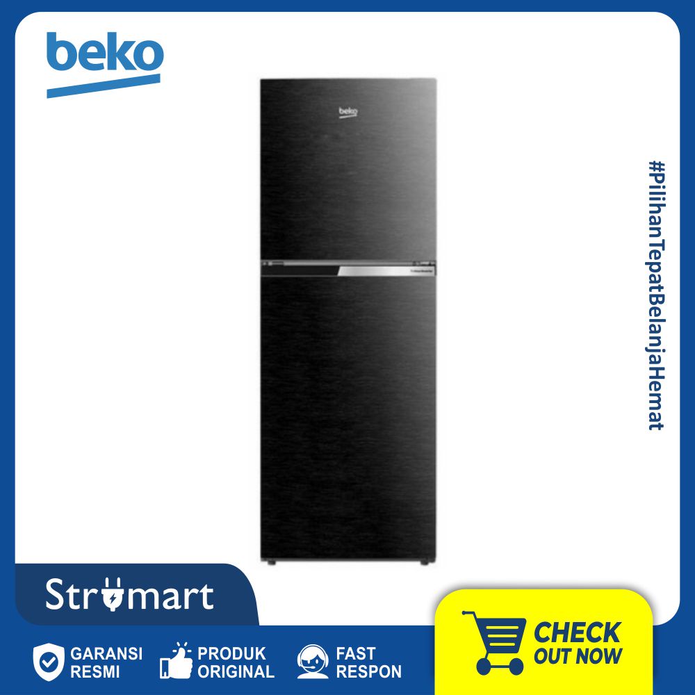 KULKAS 2 PINTU BEKO RDNT231I50VZWB INVERTER