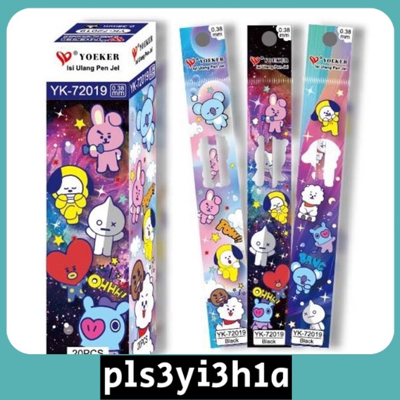 

[20 PCS] ISI PULPEN GEL / REFILL PULPEN GEL / ISI ULANG PEN GPR / REFIL TINTA PULPEN GEN KARAKTER