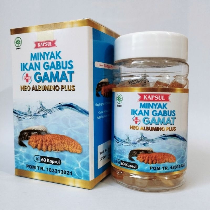 NEO ALBUMINO Minyak ikan gabus plus gamat