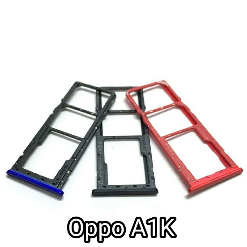 Simtray Slot Sim Oppo A1k Tempat kartu Simlock Original