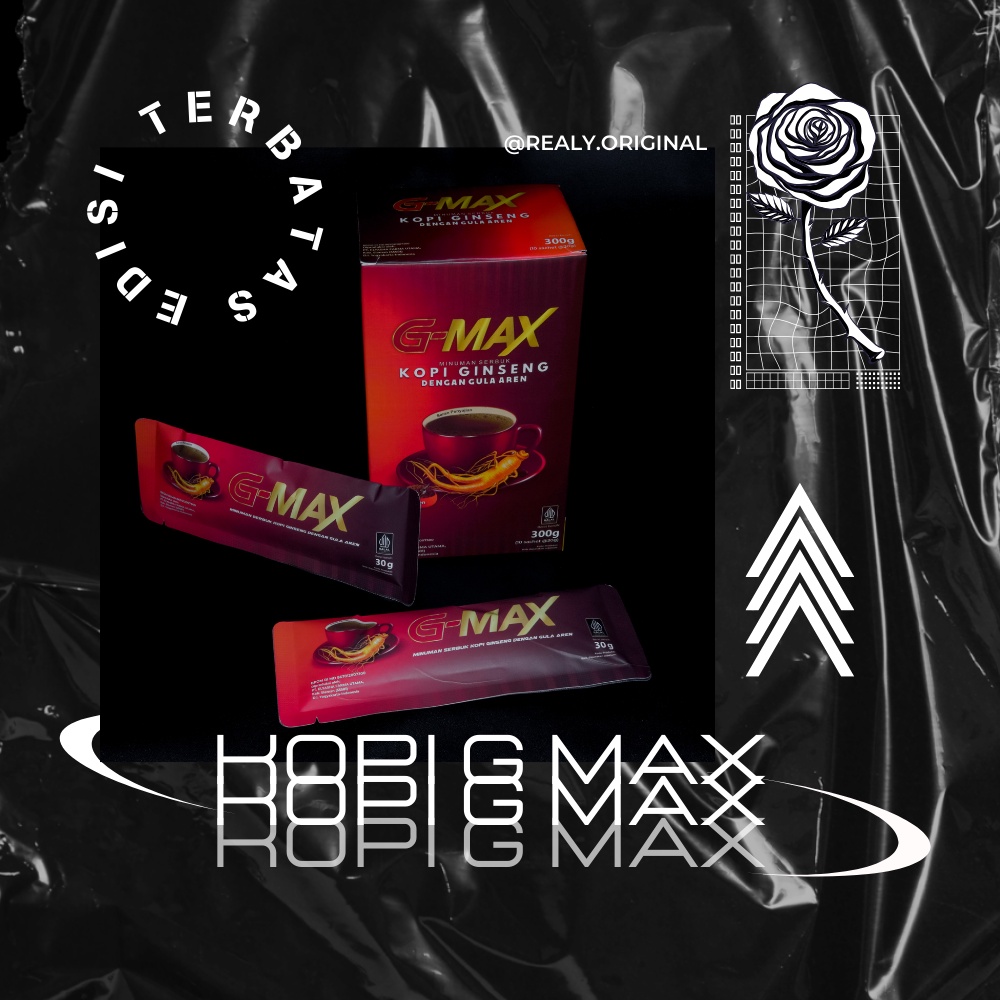 

KOPI STAMINA PRIA DEWASA TAHAN LAMA ORIGINAL BPOM G-MAX KOPI EXTRA GINGSENG 10 SACHET DARI HERBAL ALAMI BERKUALITAS