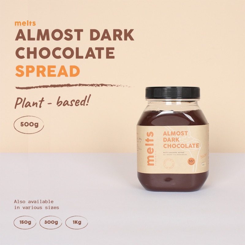 

COD MELTS Almost Dark Chocolate 55% 500gr / 500g