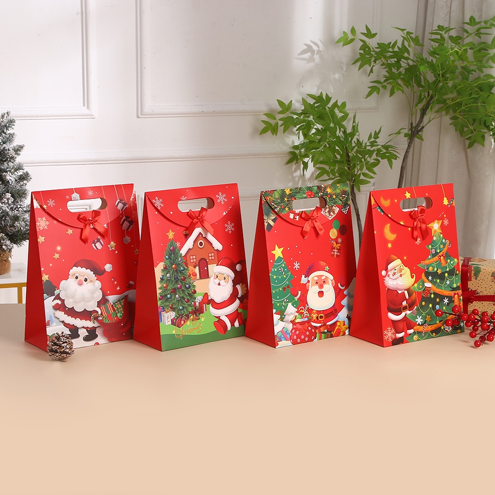 

PAPER BAG TUTUP PAPERBAG SOUVENIR KADO HAMPERS MERRY CHRISTMAS SANTACLAUS NATAL