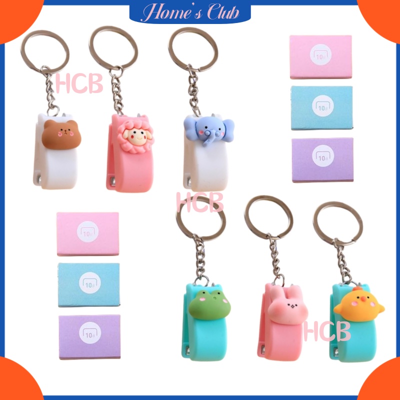 

HCB Stapler Mini 1Pc / Gantungan Kunci Staples Mini / Staples Keychain Mini / Gantungan Kunci / Stapler Gantungan