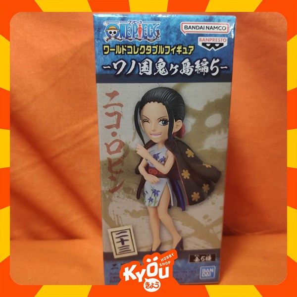 MURAH-  WCF One Piece Wanokuni Onigashima 5 Sanji, Zoro, Robin, Speed, Otama - Speed- 1.2.23